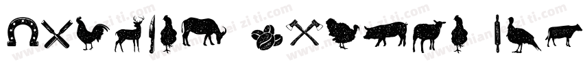 Hanleth Script Rough字体转换